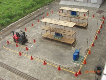 Forklift Operation Area 